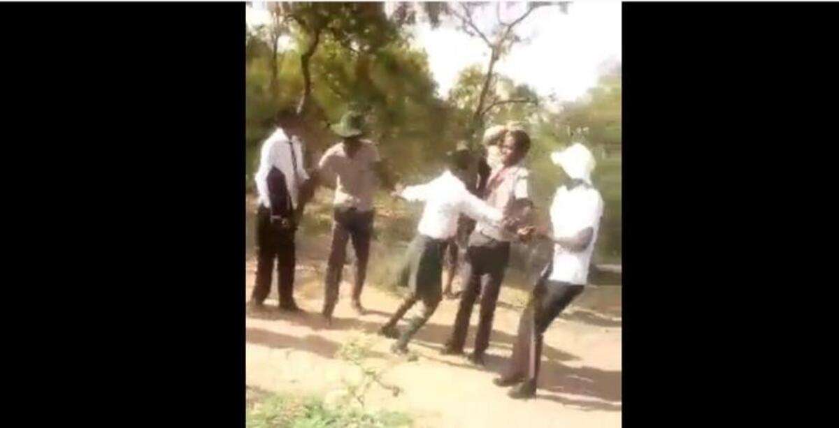 Watch | Chilling Video Of A Group Of Boys Violently Attacking A Helpless Girl 