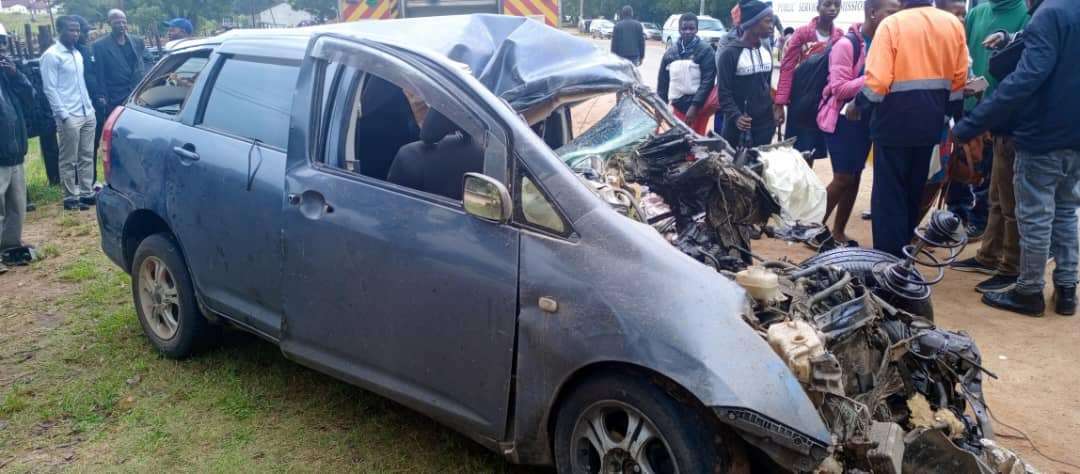 PICS: Deadly Crash Claims 2 Lives In Marondera Accident